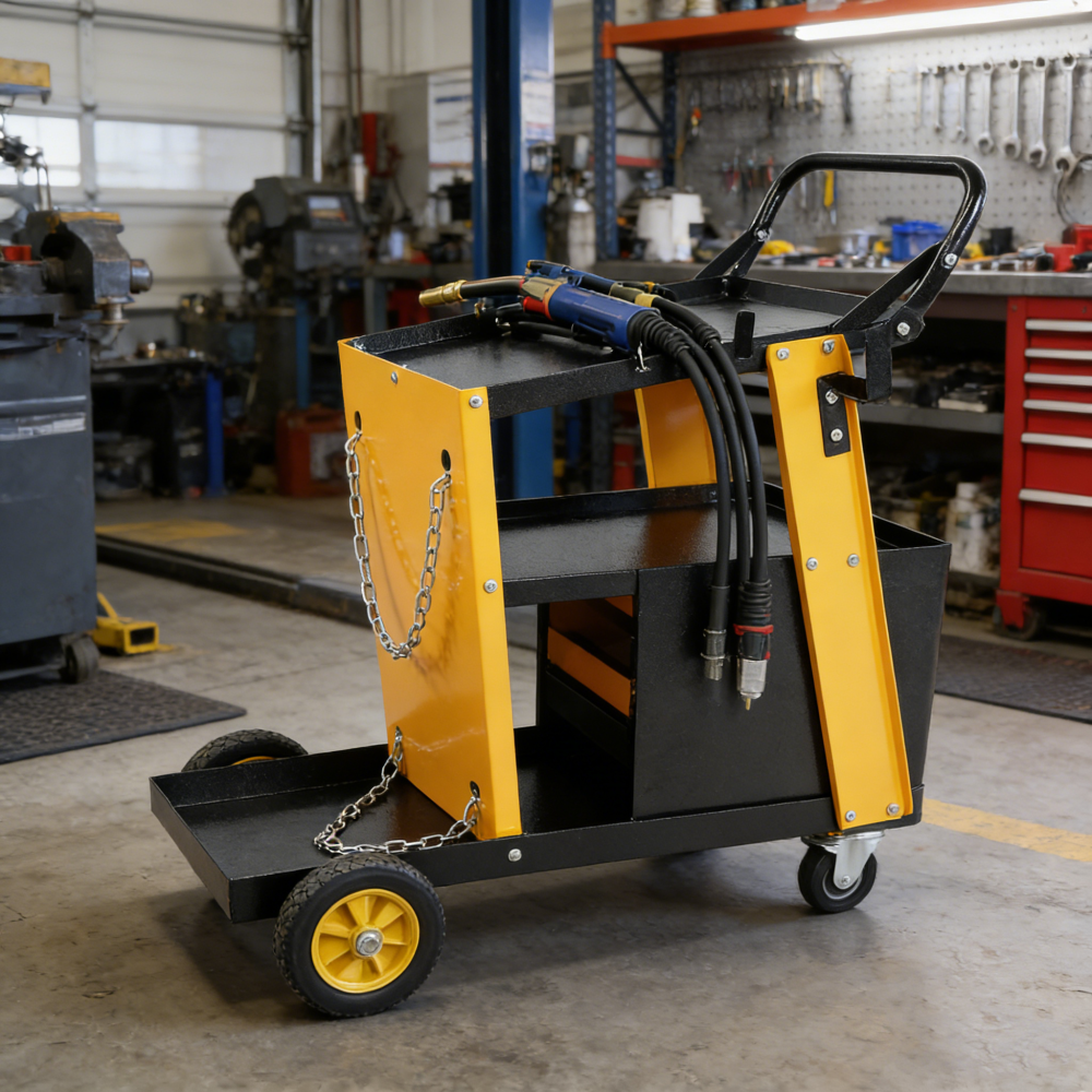 Plasma Cutter Portable - Multi-function Welder Trolley for MIG/TIG/ARC Plasma