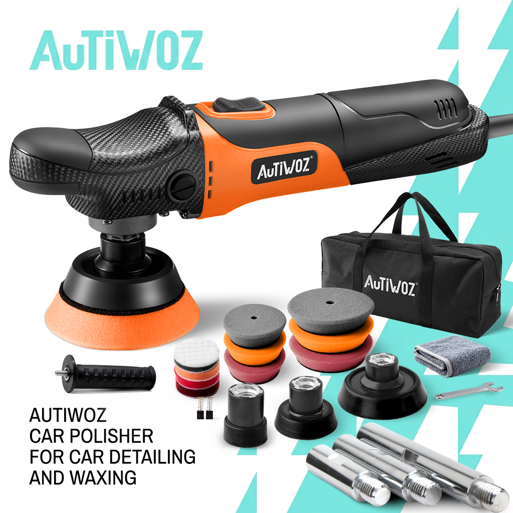 Orbital Polisher Da - AUTIWOZ W03 Carbon Fiber Style Rotary