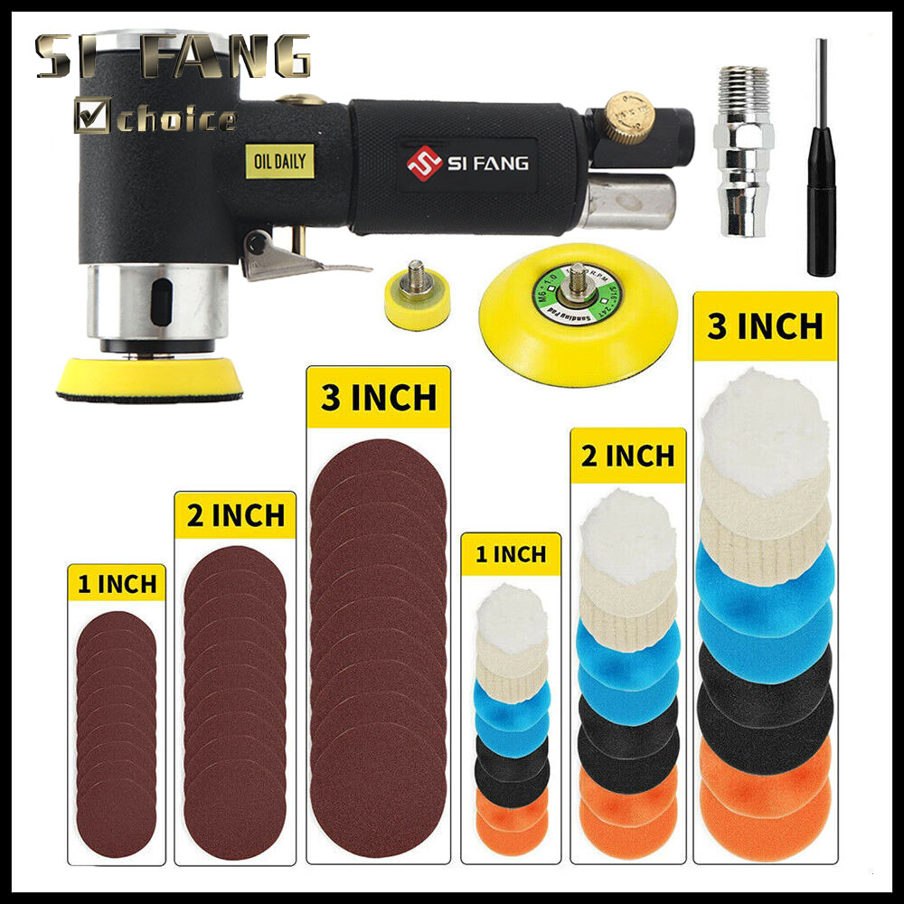 Orbit Air Sander Mini Pneumati – обзор и цена Orbital Polisher Da