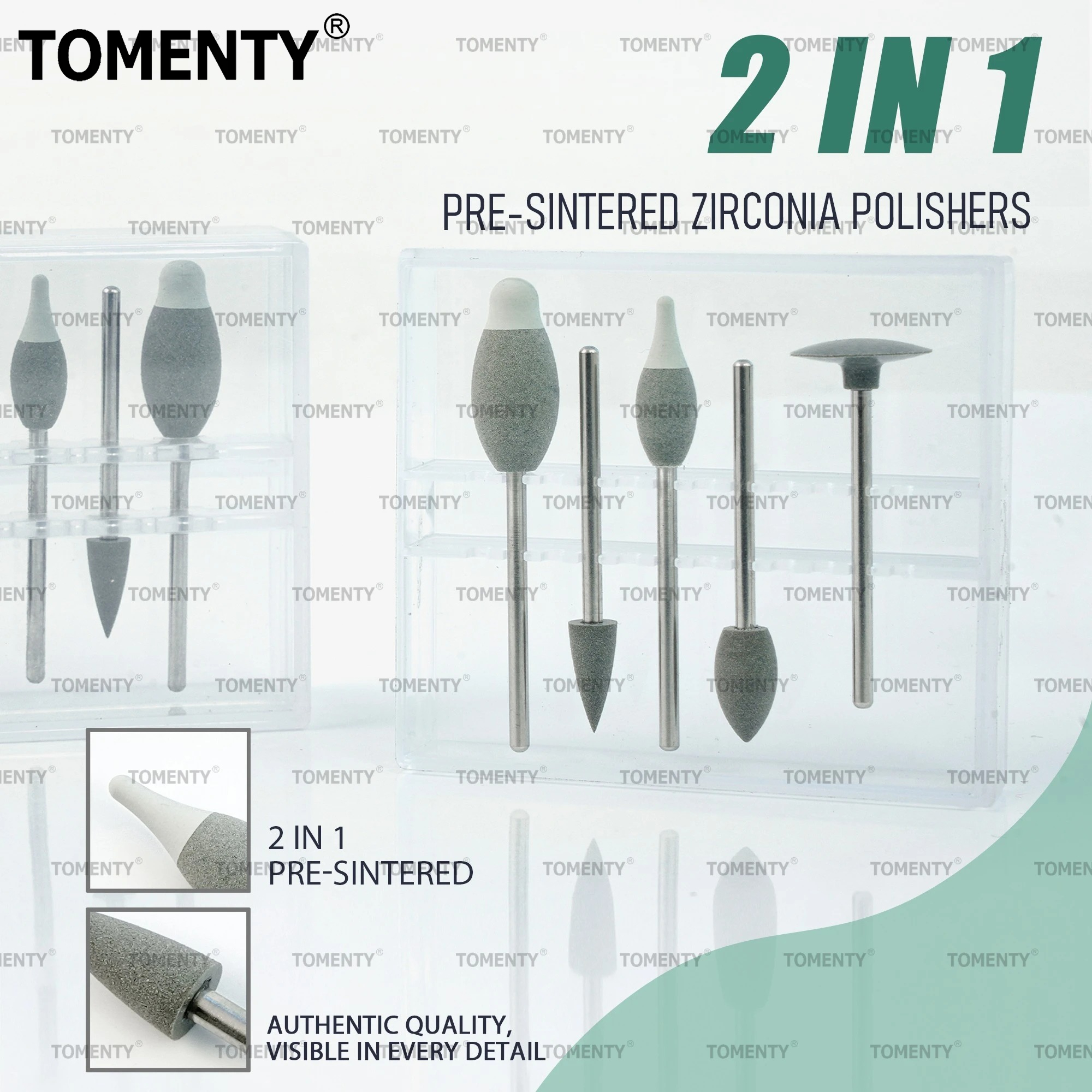 TOMENTY 5Pcs Dental Lab Polish – обзор и цена Orbital Polisher Da