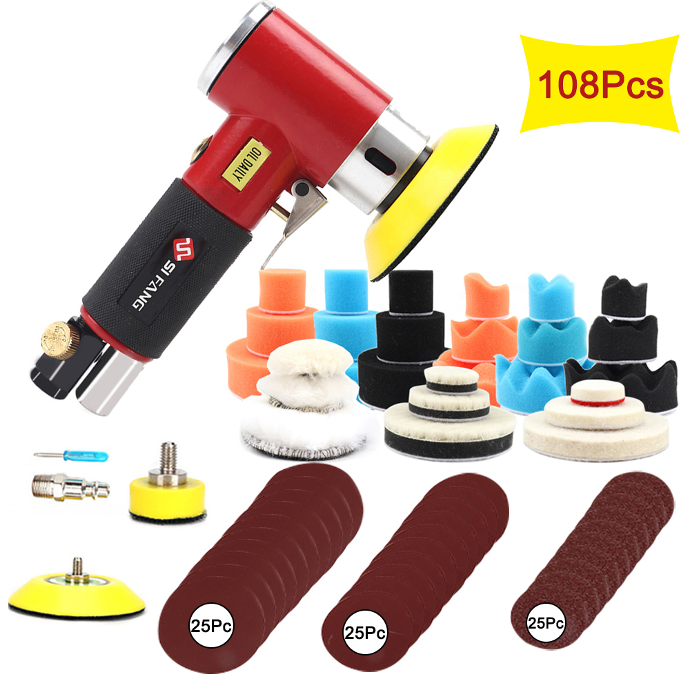 SIFANG Random Orbit Air Sander – обзор и цена Orbital Polisher Da