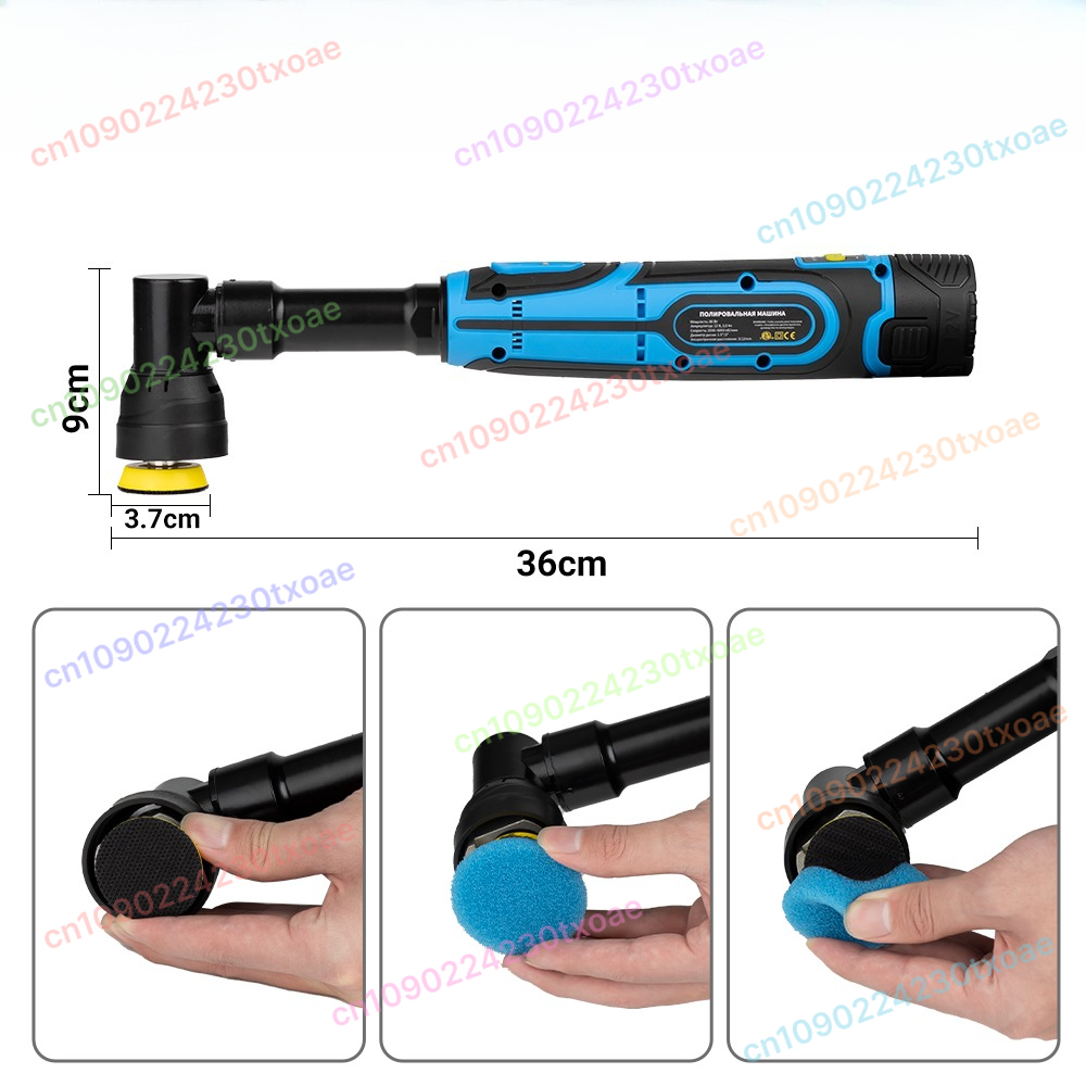 Cordless Polisher 12V Dual Act – обзор и цена Orbital Polisher Da